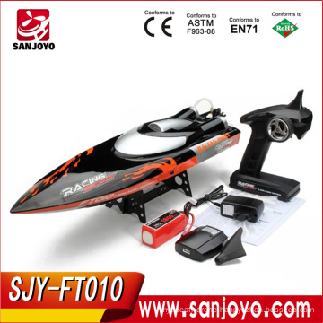 SJY-FT010 RC boat model 65 cm black 35km/h large high speed racing rc boat 2.4g electric